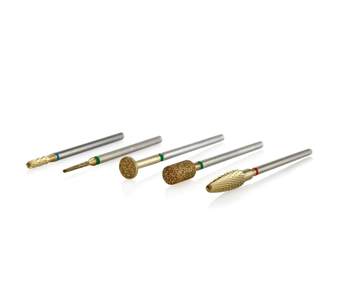 Podo set Drill bits GOLD - 5pcs 1 pack